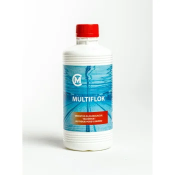 Multiflok Polialuminijumhlorid - sredstvo za flokulaciju, taloženje i bistrenje vode u bazenu 10l